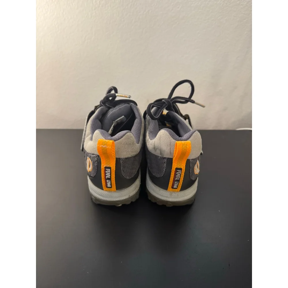 Women's Pearl‎ Izumi Athletic Cycle Shoes Size 9 Gray Orange